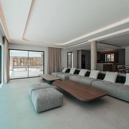فيلة Splendid Mykonos Waterfront بلاتيس يالوس